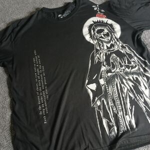 Ultra Rare Vintage 2 Mon Keys 3XL Gothic Madonna Rose Graphic Tee Streetwear